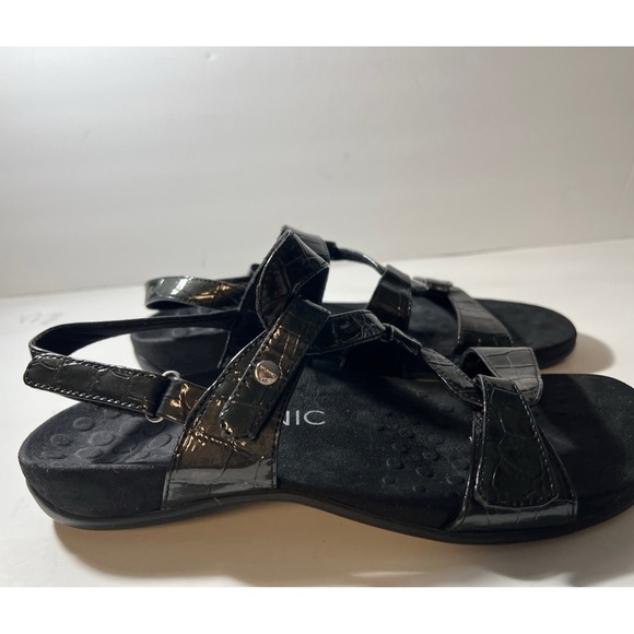 Vionic Black Strappy Sandals - Picture 4 of 7